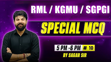 RML Mains Exam 2025 | Special MCQ Session #10 | RML Mains Classes | RML Exam Preparation | Sagar Sir