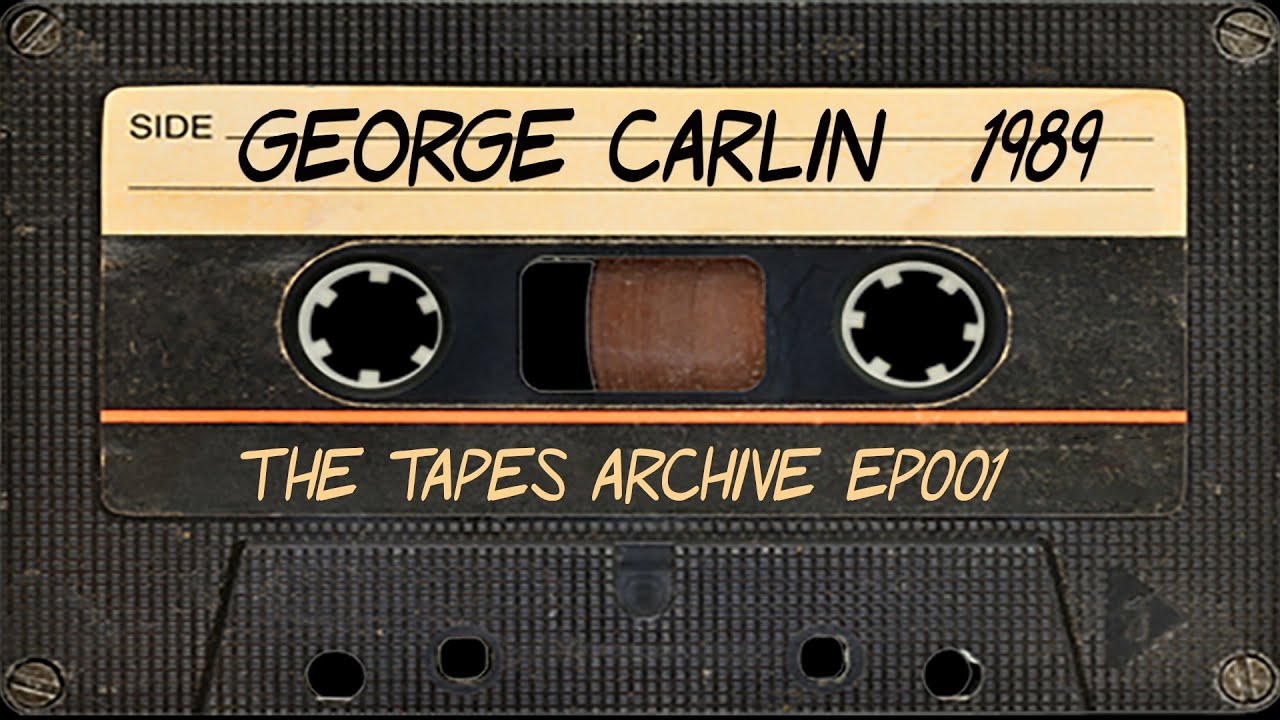 George Carlin Interview From 1989 The Tapes Archive Podcast