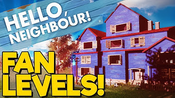 ANNOUNCEMENT TRAILER HOUSE MOD LEVEL!? - Hello Neighbor (Trailer HN Modding Comp)