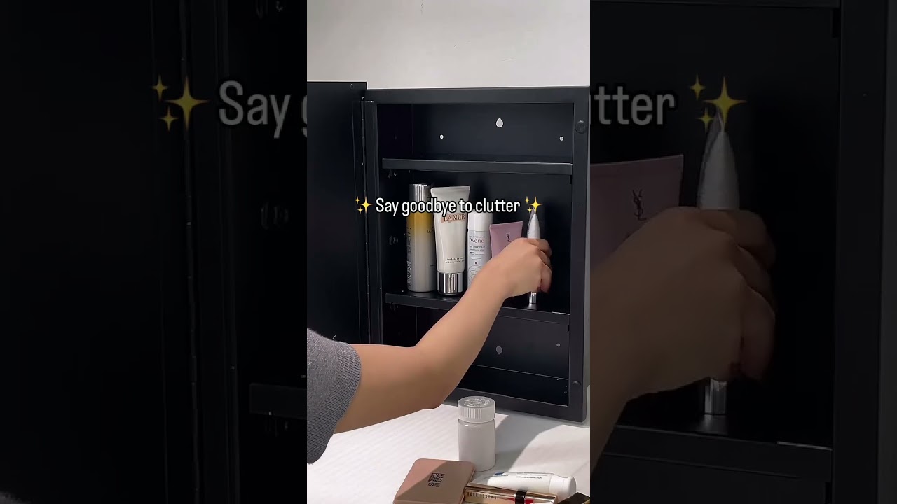 Small medicine cabinet with big storage | TETOTE Mirror