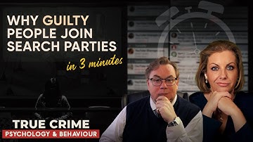 Waarom schuldige mensen meedoen aan zoekacties – uitgelegd in 3 minuten