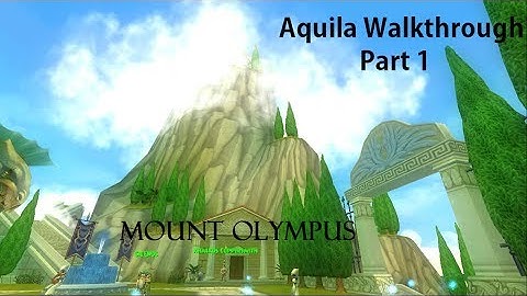 Wizard101- Aquila Walkthrough Part 1 Mount Olympus