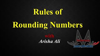 Rules of Rounding Numbers with Examples | Easy Explanation #significantdigits #roundingdigits