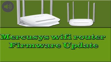 Mercusys wifi Router Firmware Update