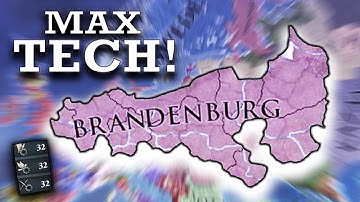 EU4 But Brandenburg has Max Technology
