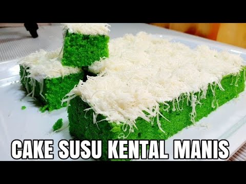 Bolu Pandan Pakai Susu Kental Manis