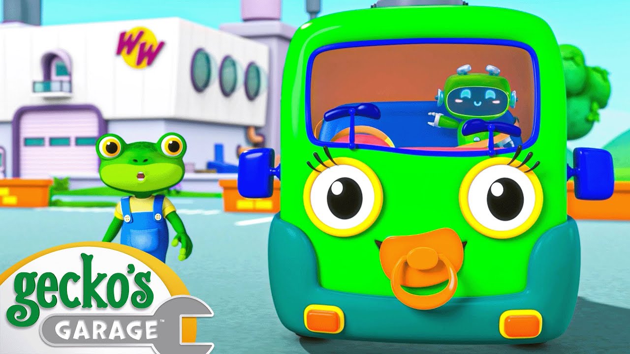 Baby Recycle Truck | Baby Truck | Gecko's Garage | Kids Songs - YouTube