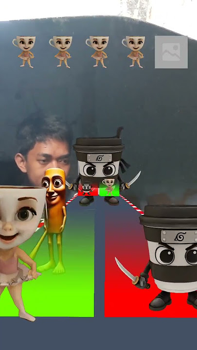 Tung tung sahur jatuh cinta dengan balerina cappucino 😍 #animation #funny #tungtungtungsahur