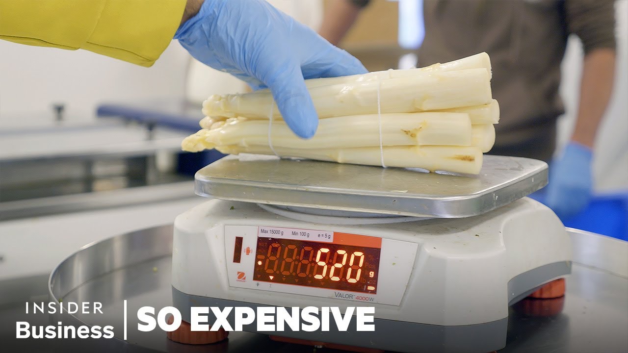 Why White Asparagus (Spargel) Is So Expensive | So Expensive Food | Insider Business