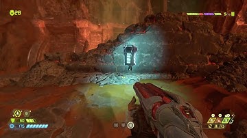 How To Get The Sentinel Battery 3 - Doom Eternal Mars Core Collectible Location - Doom Secrets