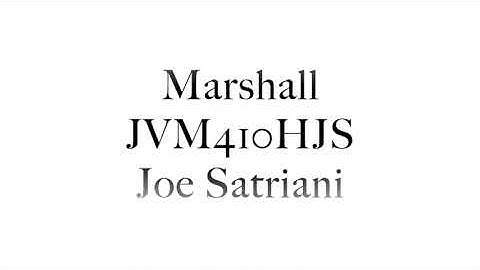 Rigbusters Kemper Profiles - Marshall JVM410HJS V3