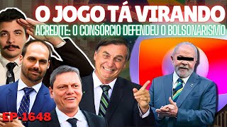 Lula vs Bolsonaro: AZAR de UM e a SORTE do OUTRO + Acredite: O Consórcio DEFENDEU o Bolsonarismo.