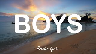 Boys - Lizzo (Lyrics) 🎶 Resimi