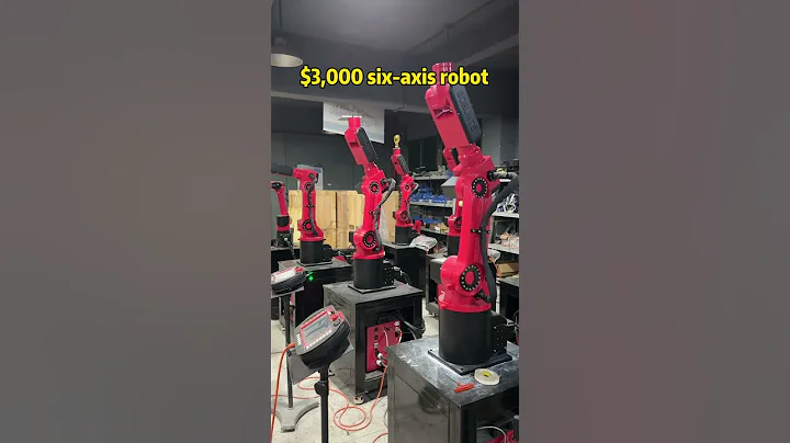 A six-axis robot worth $3,000, arm width 940mm, load 5kg #factory #six-axis robot #industrial robot