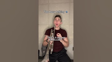 Thumbnail of Types of kids in band #band #trumpet #musician