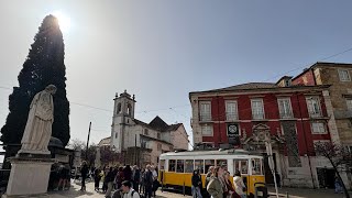 Portugal 316 Lisbon - Walking｜Scenic spot The Gates of the Sun｜ Santa Luzia Square｜Conception Street