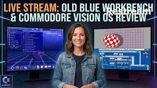 🔵 Old Blue Workbench + Commodore Vision OS Review | Explorando el Futuro Retro 🚀 | Directo