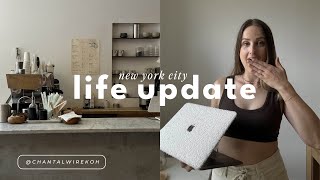 nyc vlog | life update, grwm \& an afternoon in brooklyn