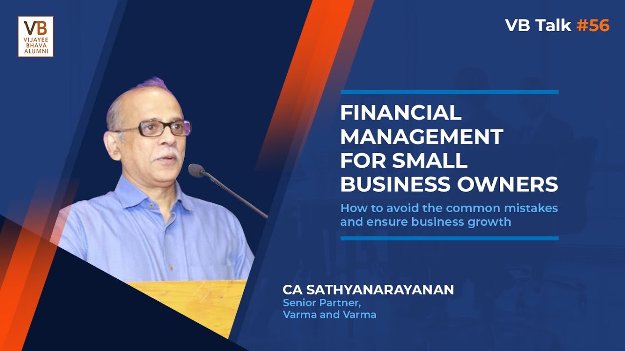 Financial management for small business owners C A Sathyanarayanan