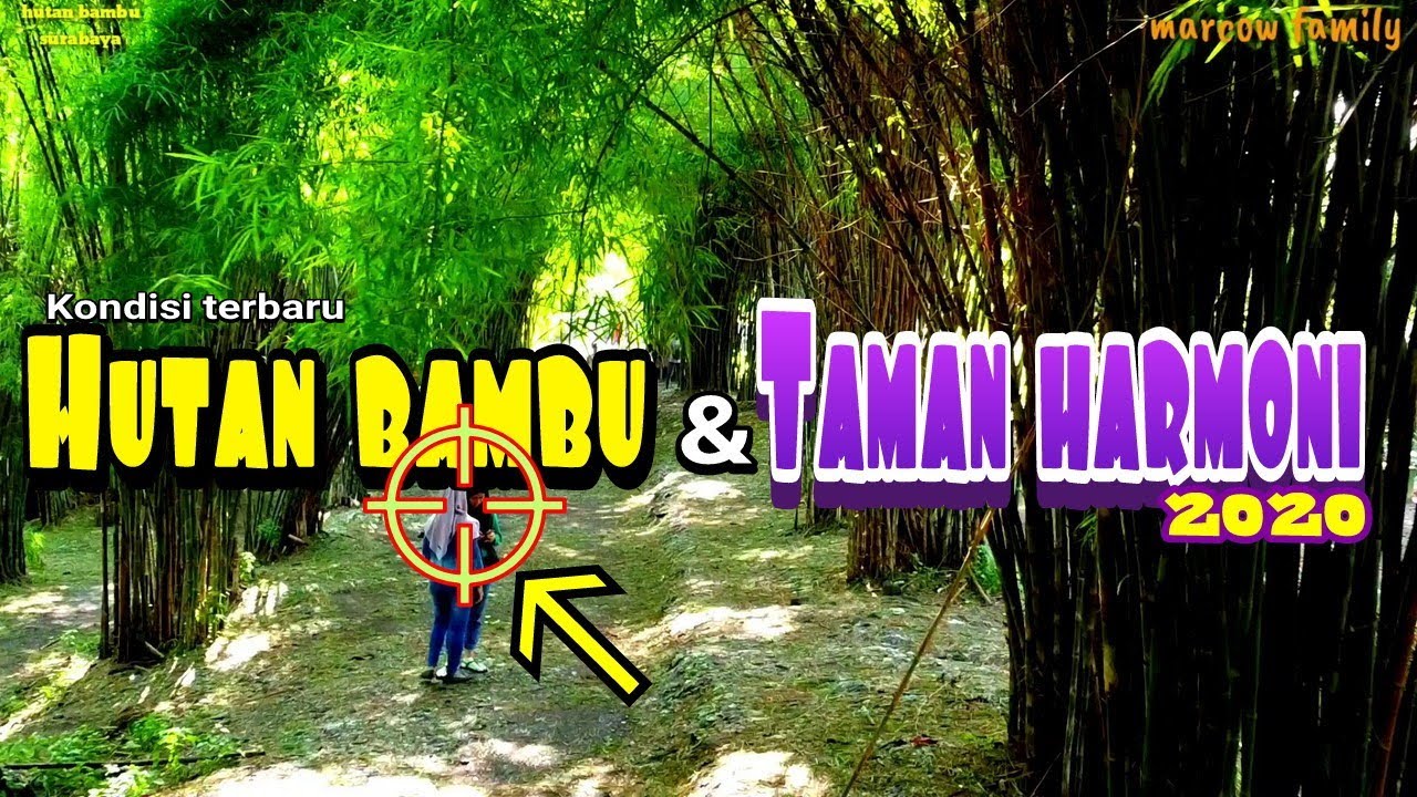 Hutan bambu Surabaya  dan taman harmoni alternatif wisata 