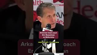 Arkansas Coach Vows to NEVER play Bellarmine. #shorts
