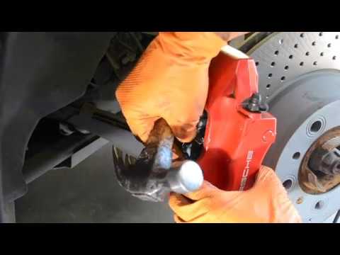 How to Change Brakes and Rotors on a Porsche 997 Carrera S - YouTube