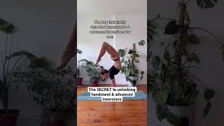 The SECRET to unlocking handstands & advanced yoga inversions