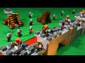 Security Build Hacks - Destroy the Village - Lego Stop Motion | Minecraft Animation