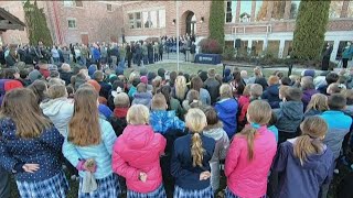 New school in Fruitland hosts its first Veterans Day ceremony