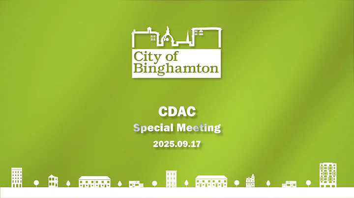 CDAC Special Meeting 2025.09.17