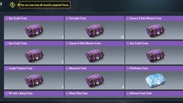 opening 100 crate in codm season 11