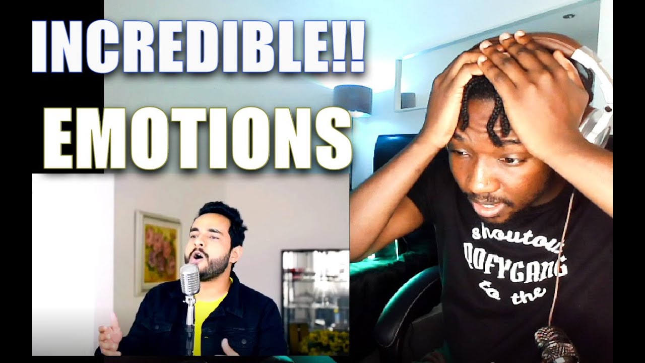 Gabriel Henrique - Emotions (Mariah Carey) | REACTION