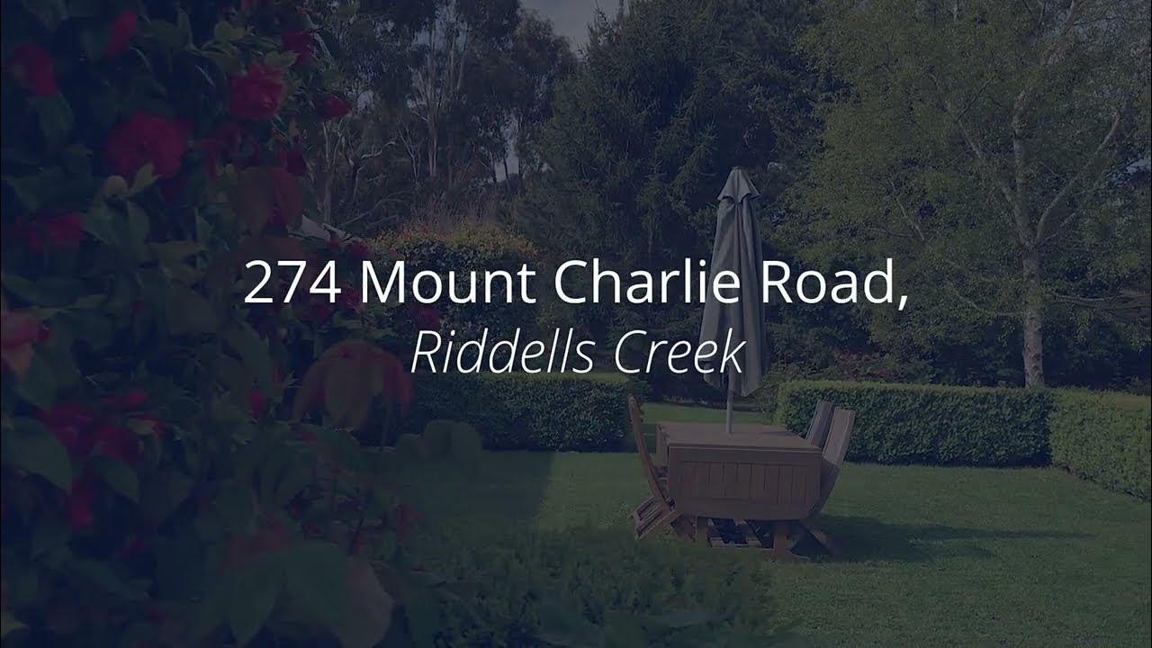 274 Mount Charlie Rd, Riddells Creek Brad Teal Woodards YouTube