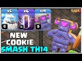 How to use new th14 cookie bat spell attack strategy 2023  clash of clans
