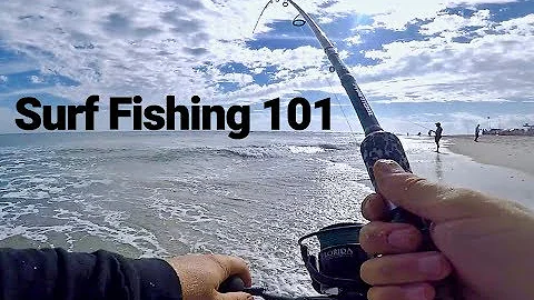Beach Fishing Tutorial - Surf Fishing the Easiest Way Tips and 101