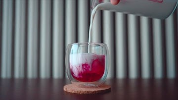 Blue Berry Milk Tea | SONY A7 III + SONY 24MM 1.4 GM  | Sir Winston Tea | Finum Tea Glass
