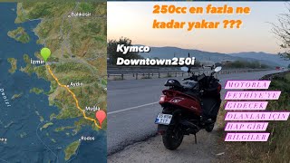250Cc Motorla Uzun Yol İzmir - Fethiye Yolculuğu Performanslı Sürüş Yakıt Tüketimi