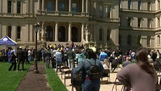 Groups rally to protect voting rights in Michigan