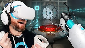 Portal 2 VR Mod - A Masterpiece Brought To VR!