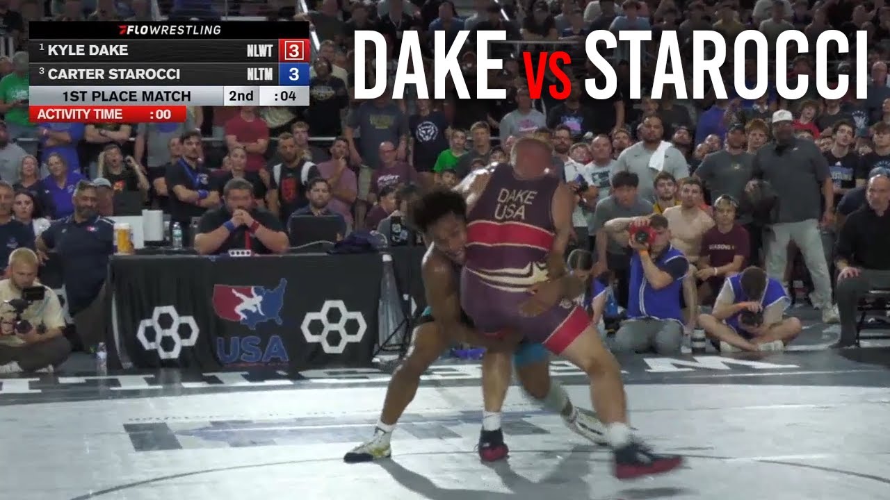 How Kyle Dake beat Carter Starocci | World Team Trials 2025