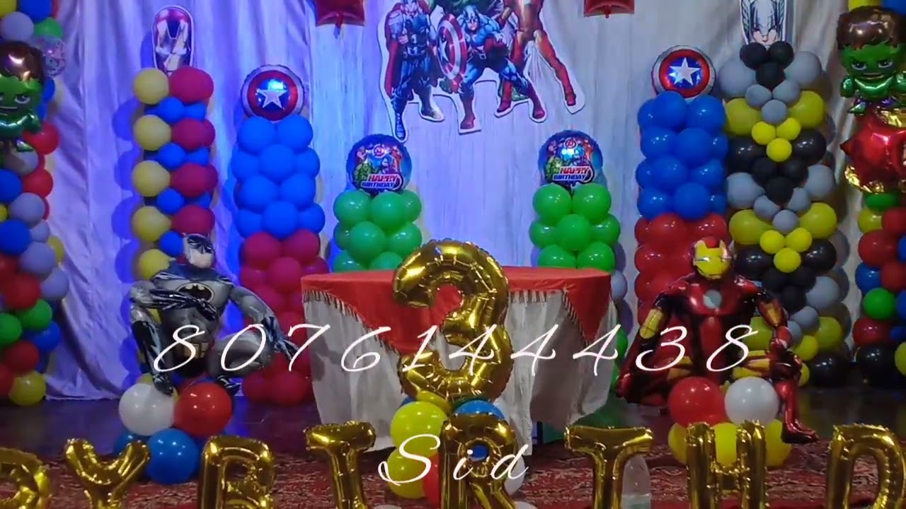 Jhansi balloon decoration YouTube