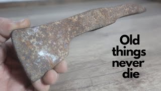 DOES BEAUTY REALLY COST ONLY  $2  ??? Very Old and Rusty Fireman's Axe || Restoration by FastFIX KS 1,549 views 1 year ago 10 minutes, 21 seconds