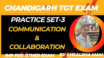 Communication and Collaboration MCQ | Chandigarh TGT ICT Preparation | ICT Practice Set| By Chealsha