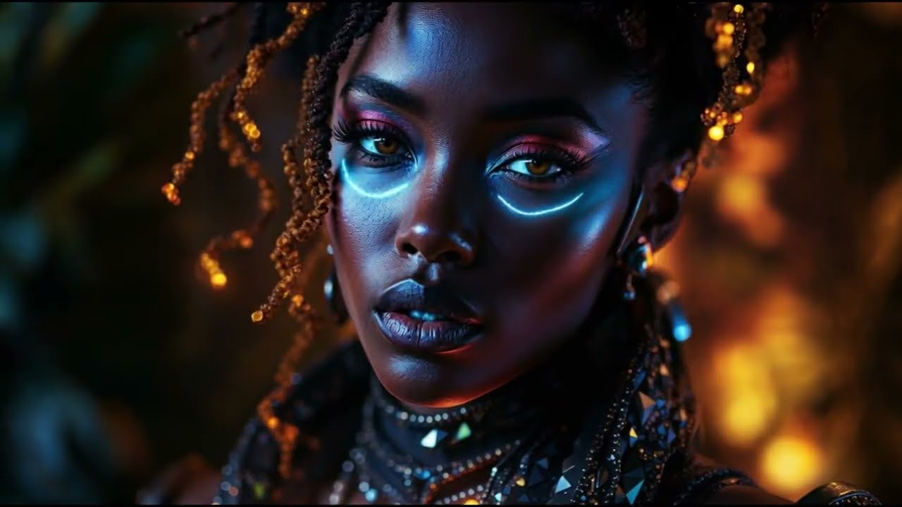 Afrofuturism Cinematic Music for Sleep & Relaxation | African Soul • Future Vision