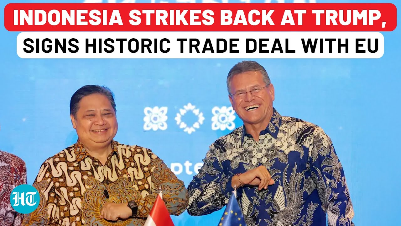 Indonesia Hopes To Offset Trump’s Tariffs, Seals Historic Trade Deal ...