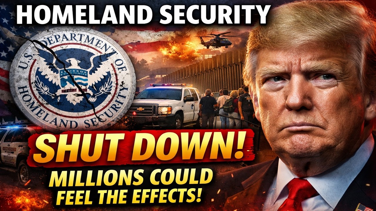 Homeland Security Just SHUT DOWN...Millions Could Feel The Effects