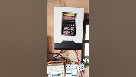 Faisal Mppt Solar Charge Controller Performance||Price in Description