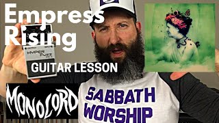 monolord guitar lesson - empress rising