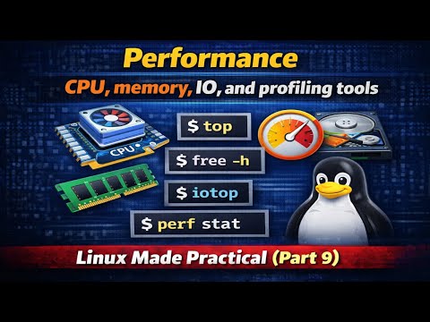 Linux Performance: Master CPU, Memory, IO & Profiling