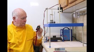 Interference of waves in a ripple tank
